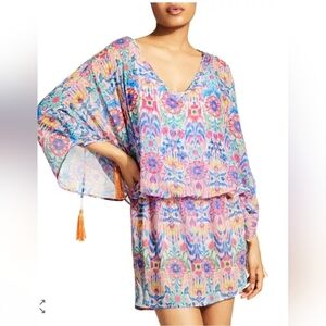 Kurt Geiger London X Matthew Williamson Multicolor Floral Swim Cover-Up